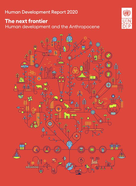 Publication report cover: Human Development Report 2020
